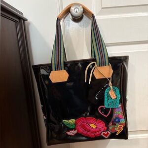 Consuela tote bag in Poppy